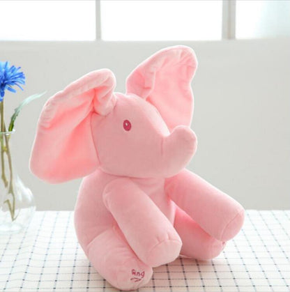 Peek-A-Boo Interactive Elephant Plush Toy | GlamzLife