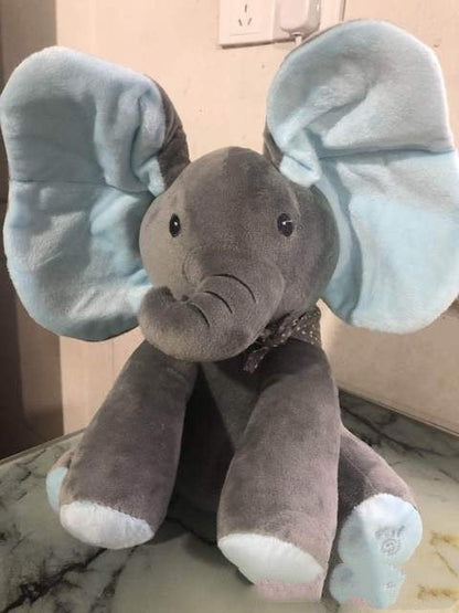 Peek-A-Boo Interactive Elephant Plush Toy | GlamzLife