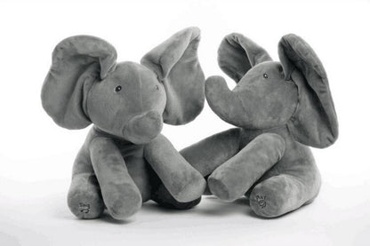 Peek-A-Boo Interactive Elephant Plush Toy | GlamzLife