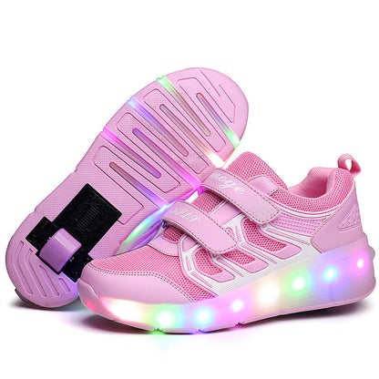Pink Colored Girl's Casual Shoes GlamzLife
