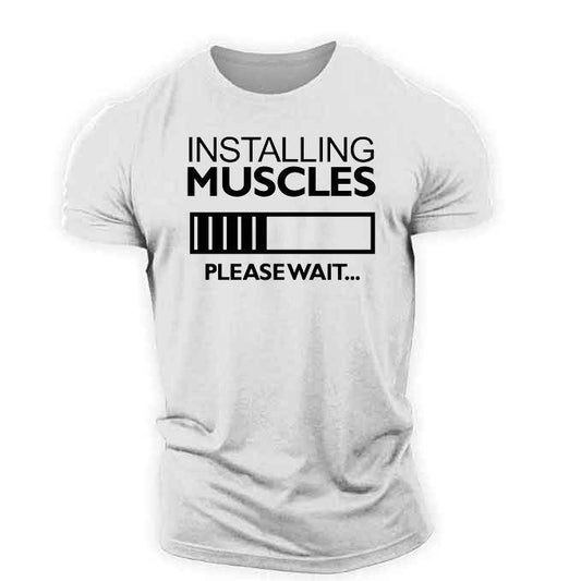 Popular Men's Fitness Short-sleeved T-shirt | GlamzLife