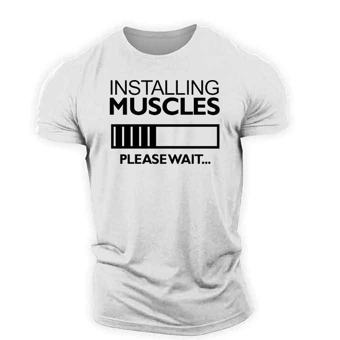 Popular Men's Fitness Short-sleeved T-shirt | GlamzLife