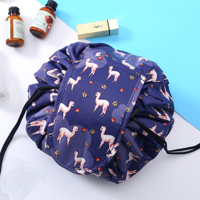 Printing Large Capacity Drawstring Cosmetic Storage Bag | GlamzLife