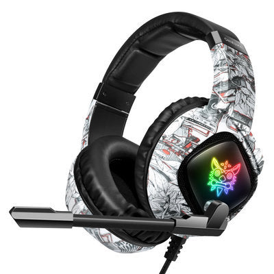 RGB Light Subwoofer Wired Headphones GlamzLife