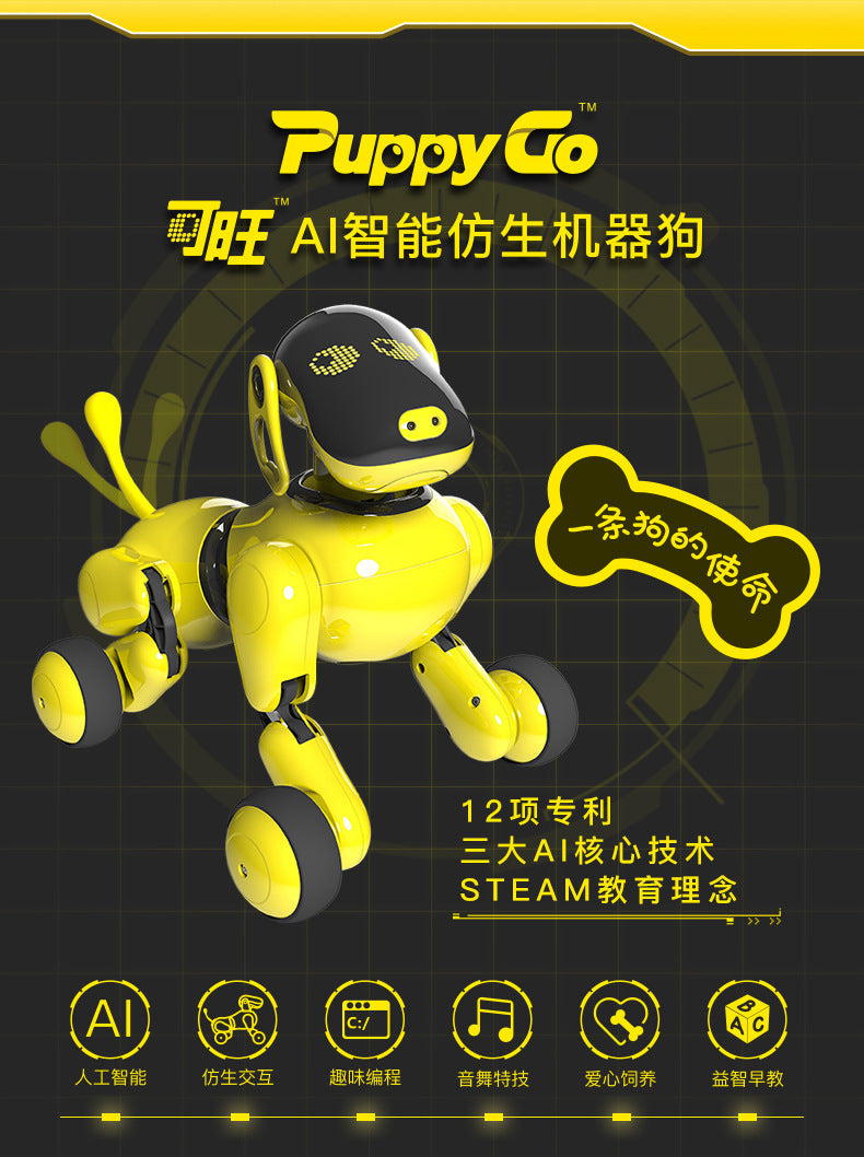 Remote control dialogue robot dog GlamzLife