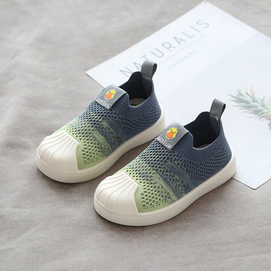 Shell-Toe Flying Woven Soft Sole Shoes | GlamzLife