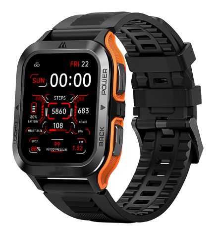 Smart Watch With Silicone Intelligent | GlamzLife
