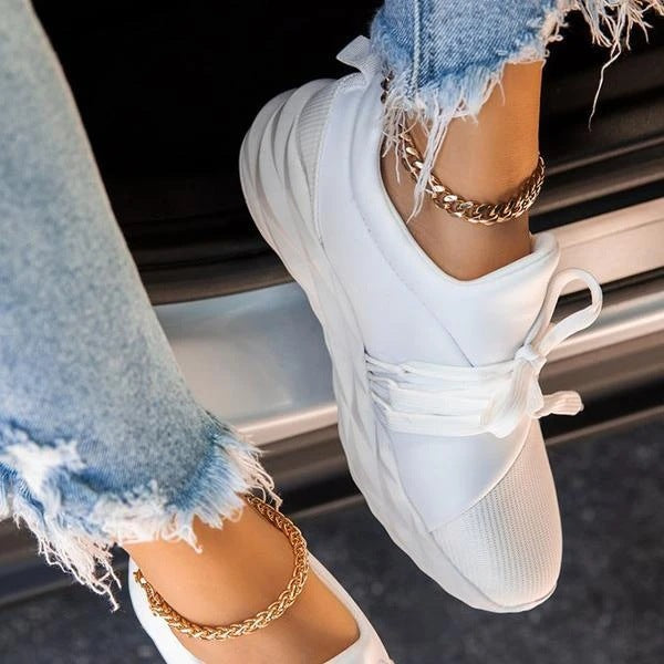 Sneakers mesh fly woven sneakers | GlamzLife