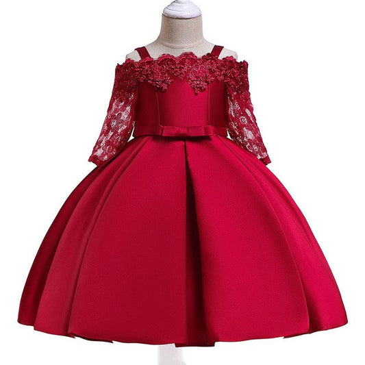 Solid Color Off Shoulder Pretty Dress | GlamzLife