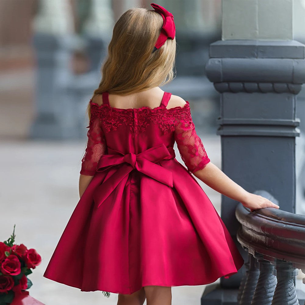 Solid Color Off Shoulder Pretty Dress GlamzLife