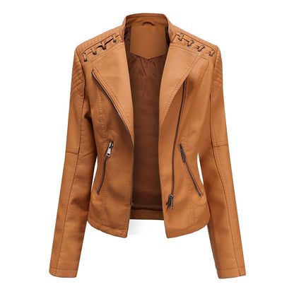 Stylish Autumn Leather Jacket | GlamzLife