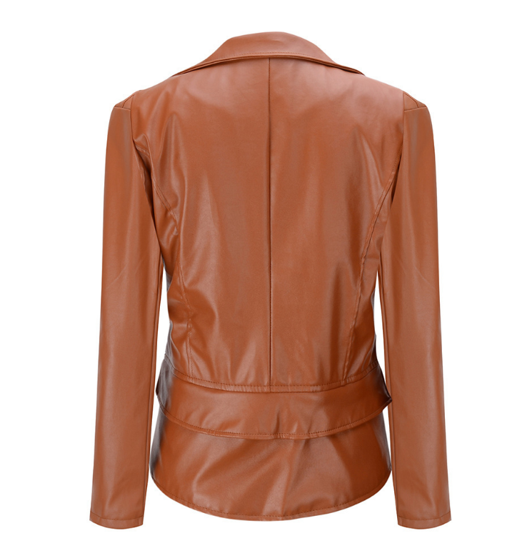 Stylish Leather Zipper Jackets For Women's | | GlamzLife