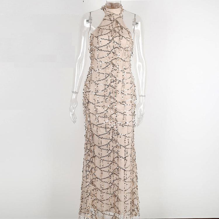Stylish Long Fringed Sequin Dress | | GlamzLife
