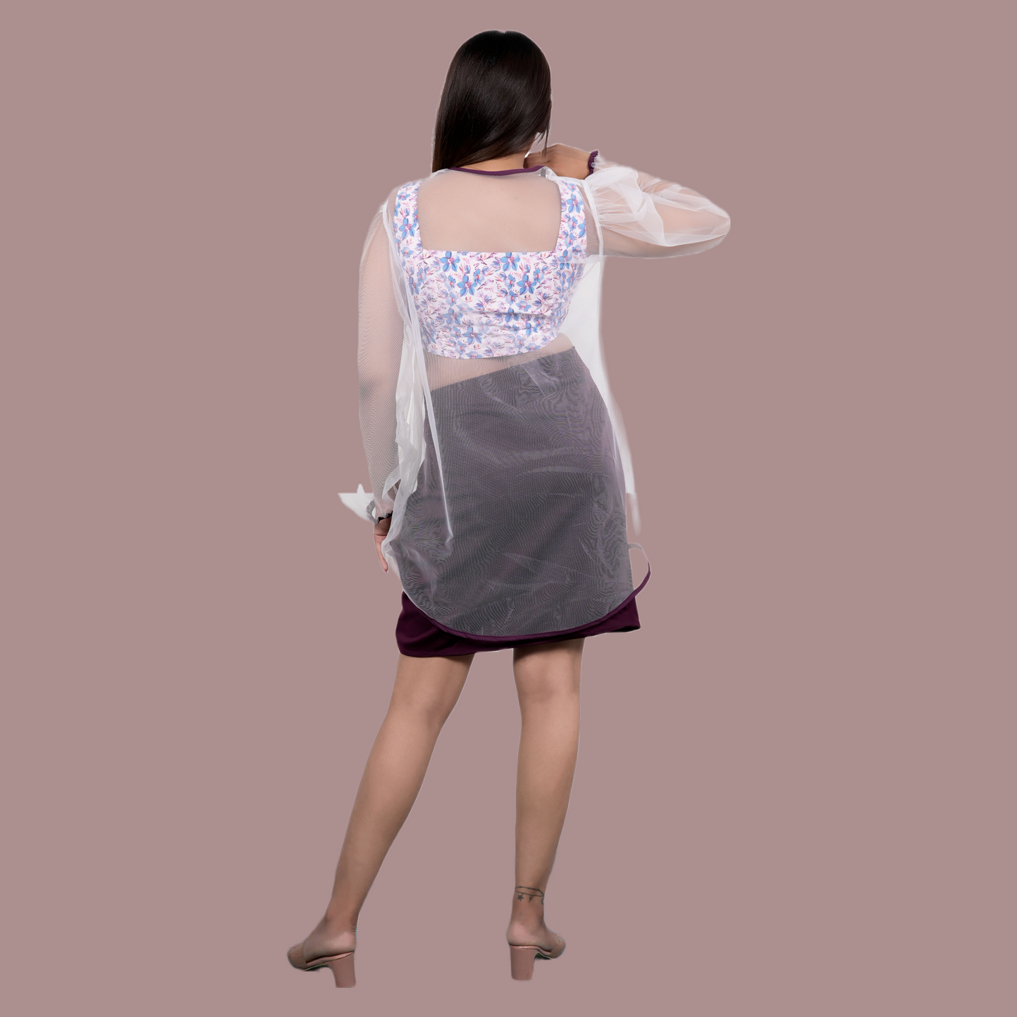 Stylish Three Piece Dress | GlamzLife