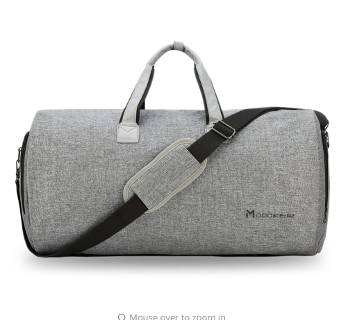 Travel Garment Bag with Shoulder Strap Duffel Bag Carry on Hanging Suitcase Clothing Business Bag Multiple Pockets | GlamzLife