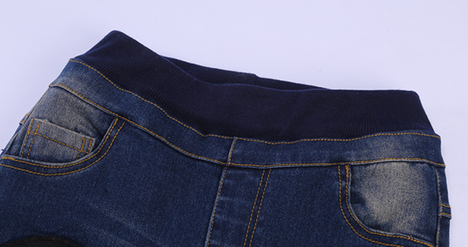 Washed Denim Trouser For Boy's | GlamzLife