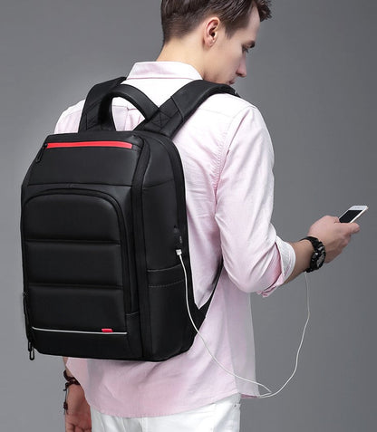 Waterproof Backpack with Multifunctional External USB Charge Port Laptop Bag | GlamzLife