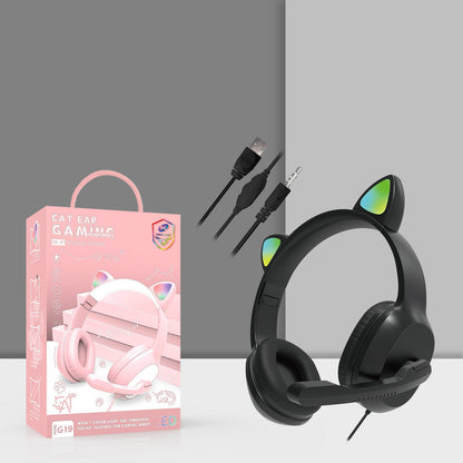 Wired Gaming G19 Headset | GlamzLife