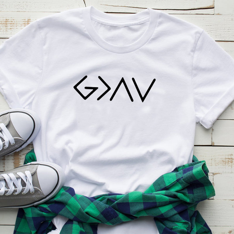 Women's Solid Color Cotton Short Sleeve T-Shirt GlamzLife