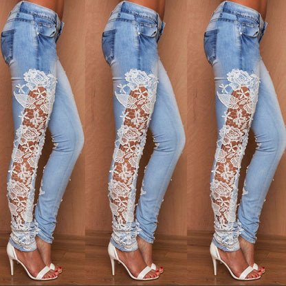 Women's Tide Fit Lace Up Skinny Jeans | | GlamzLife