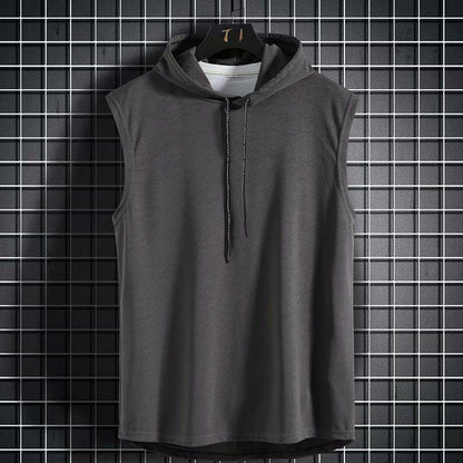 Youth Sports Fitness Hooded Waistcoat | GlamzLife